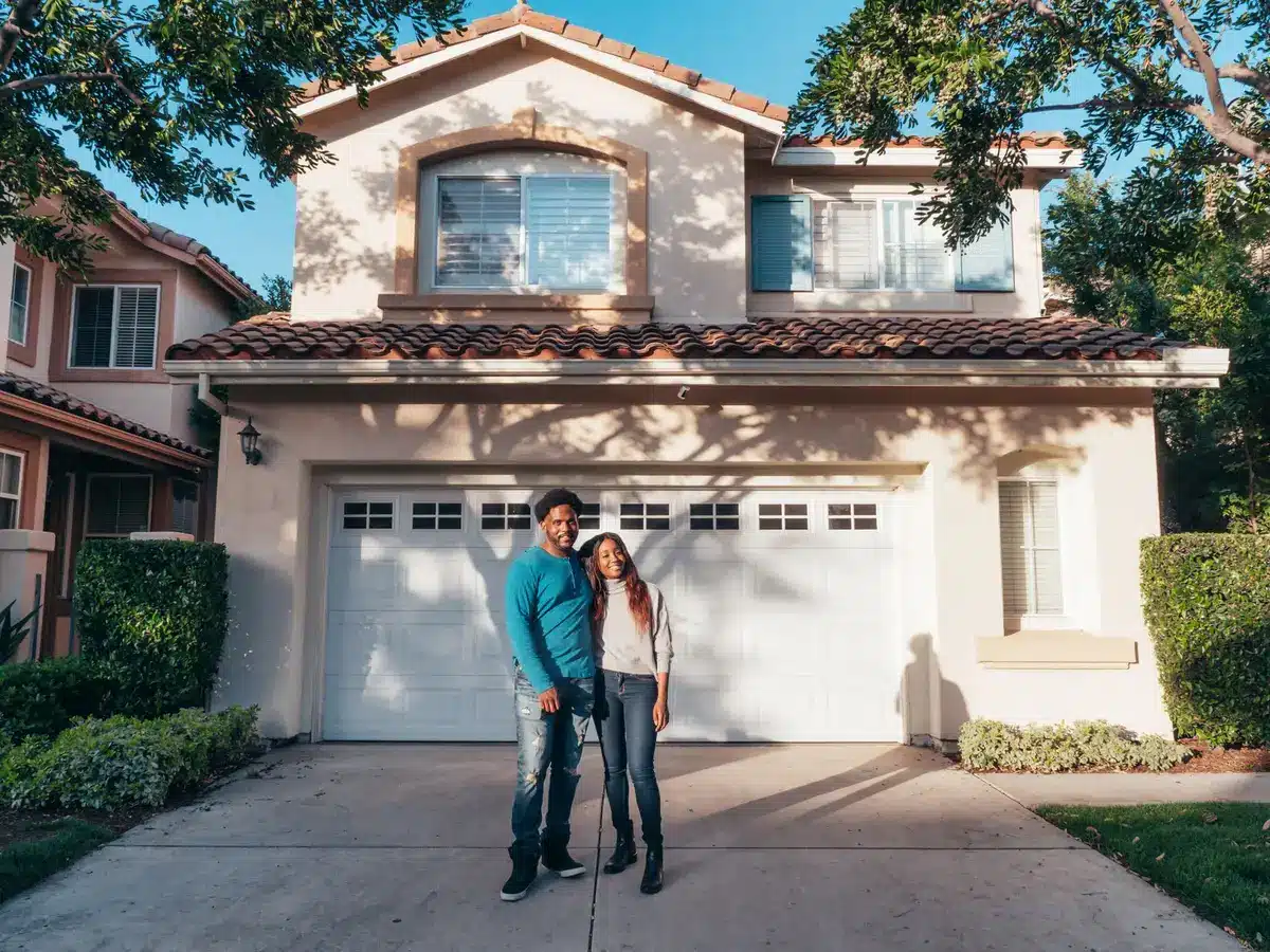 Family reviewing home affordability and mortgage payment options