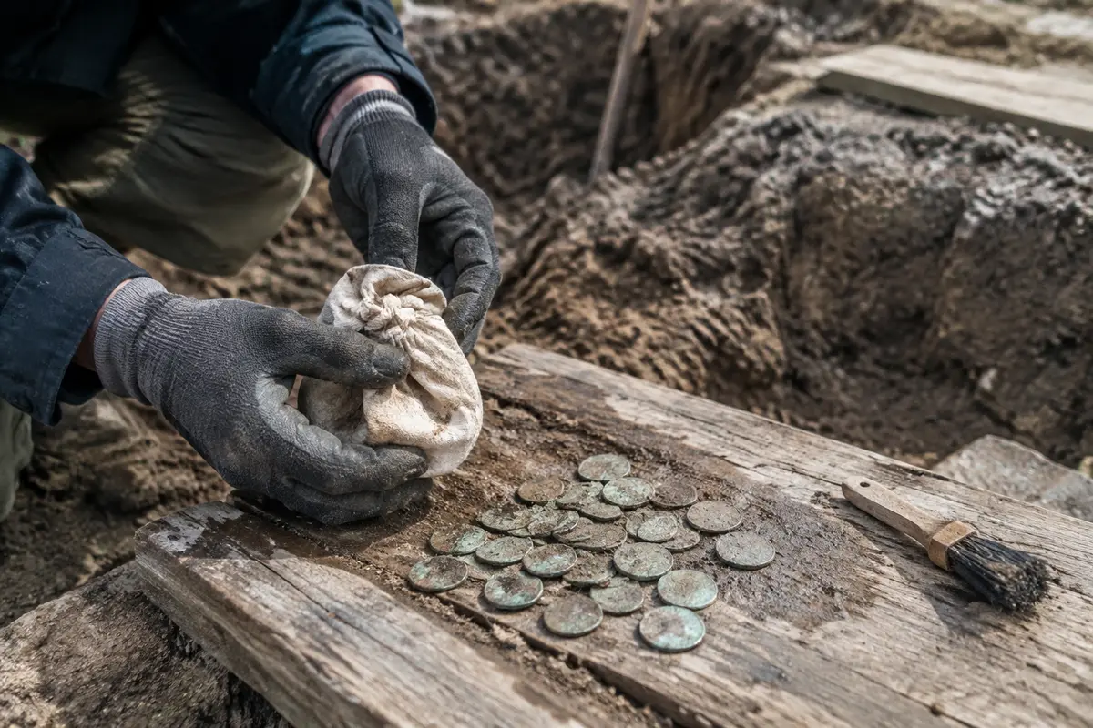 Massachusetts coin hoard: 82 international coins unearthed, 1764 Mexican gold worth $10,000